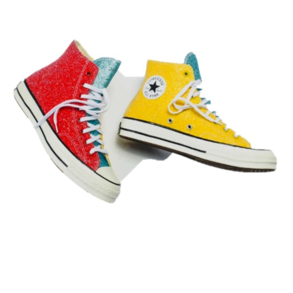 BNWoT CTAS panache glitter classic All Star 70 Hi JW Anderson kicks(9.5M; 11.5W)